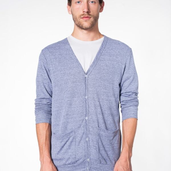 RSABR400 Tri-Blend Rib Cardigan Thumbnail