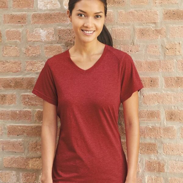 Women’s Triblend Performance V-Neck T-Shirt Thumbnail