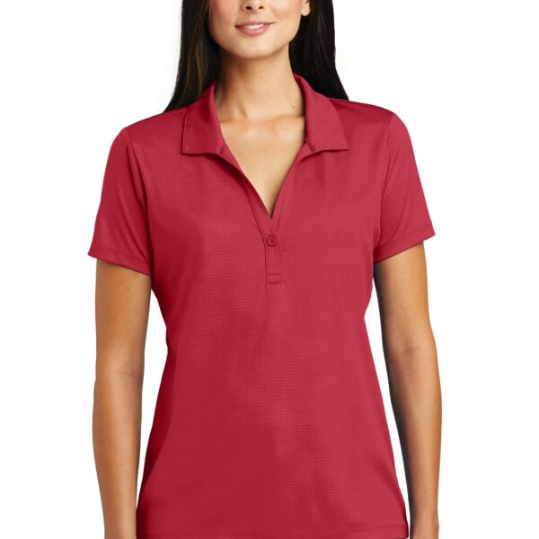 Ladies Embossed PosiCharge ® Tough Polo ® Thumbnail