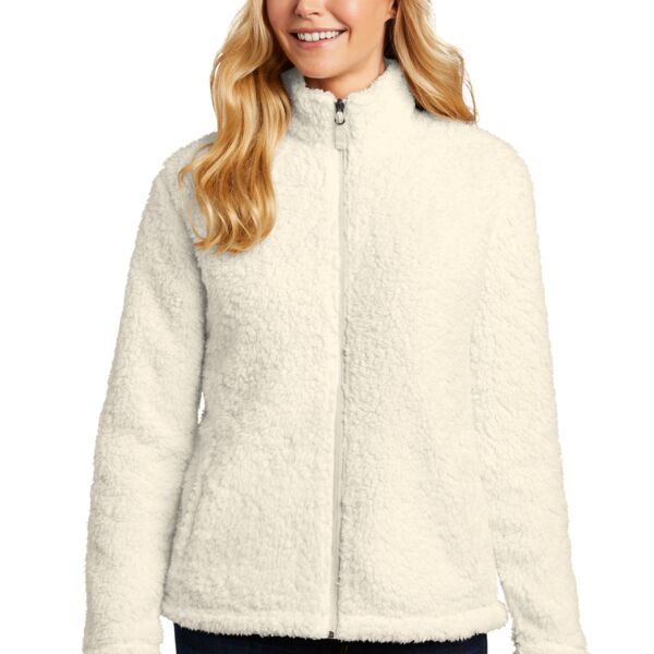 Ladies Cozy Fleece Jacket Thumbnail