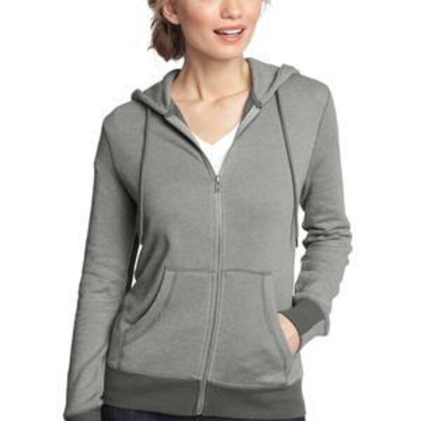 ™ Ladies Mini Stripe Full Zip Hoodie Thumbnail
