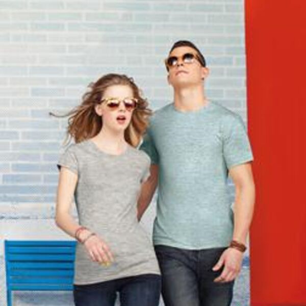 District® - Young Mens Extreme Heather Crew Tee DT1000  Thumbnail