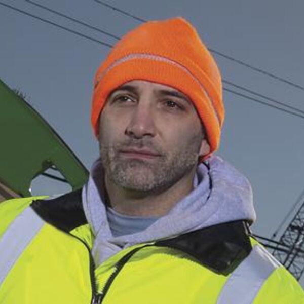 CornerStone® - Safety Beanie with Reflective Stripe. CS800 Thumbnail
