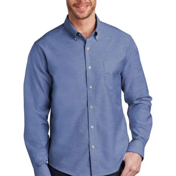Unisex ® Untucked Fit SuperPro ™ Oxford Thumbnail